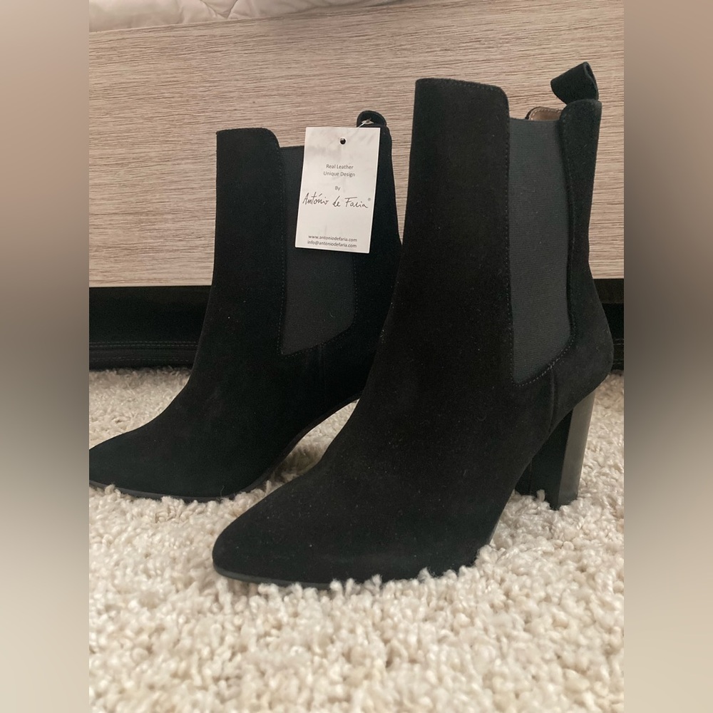 Black booties